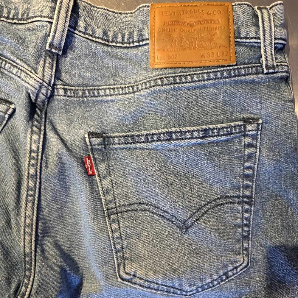 502 Taper Fit Levi's® Flex (Men, Paros Sky, 33x32)